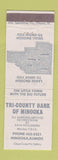 Matchbook Cover - Tri County Bank of Minooka IL