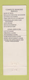 Matchbook Cover - Tri County Bank of Minooka IL
