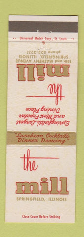 Matchbook Cover - The Mill Springfield IL