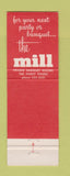 Matchbook Cover - The Mill Springfield IL