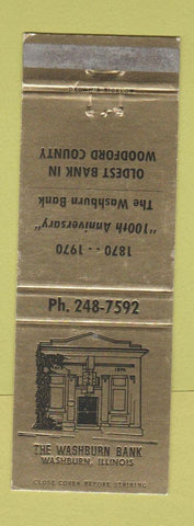 Matchbook Cover - Washburn Bank IL WEAR