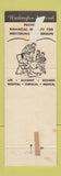 Matchbook Cover - Washington National Insurance Evanston IL
