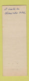 Matchbook Cover - Hotel Zicondo Freeport IL Licondo?