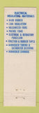 Matchbook Cover - Cox Insulation Chicago IL