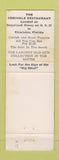 Matchbook Cover - Seminole Restaurant Clewiston FL