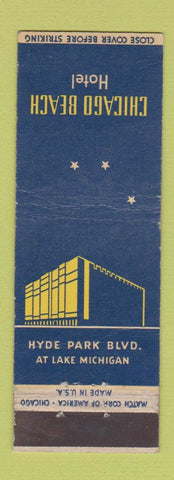 Matchbook Cover - Chicago Beach Hotel IL