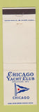 Matchbook Cover - Chicago Yacht Club IL