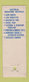Matchbook Cover - Cox Insulation Chicago IL