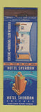 Matchbook Cover - Hotel Sherman Chicago IL WEAR Panther Room