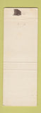 Matchbook Cover - Abraham Lincoln Lodge Motel Effingham IL Gulf oil gas WORN