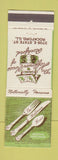 Matchbook Cover - The Hoffman House Madison WI Rockford IL