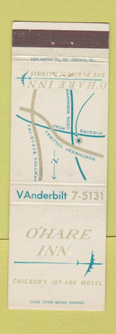 Matchbook Cover - O'Hare Inn Des Plaines IL
