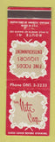 Matchbook Cover - The Nite Cap Waukegan IL