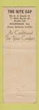 Matchbook Cover - The Nite Cap Waukegan IL