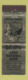 Matchbook Cover - Anna National Bank Anna IL WEAR
