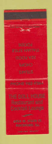 Matchbook Cover - The Doll House Rockford IL