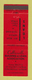 Matchbook Cover - Collinsville Building and Loan IL