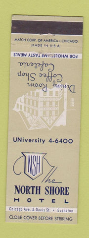 Matchbook Cover - North Shore Hotel Evanston IL