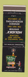 Matchbook Cover - Holiday Inn Effingham IL
