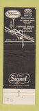 Matchbook Cover - Stevens Steak House Elmhurst IL WEAR