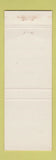 Matchbook Cover - Caravelle Restaurant Rosemont IL