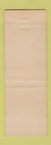 Matchbook Cover - Ireland's Oyster House Chicago IL lobster