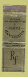 Matchbook Cover - Ridgeland Farm Worth IL WEAR