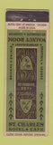 Matchbook Cover - St Charles Hotel Cafe IL