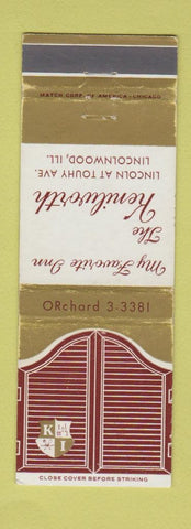 Matchbook Cover - Kenilworth Lincolnwood IL