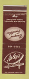 Matchbook Cover - Arley's Restaurant Downers Grove IL WEAR