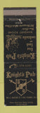 Matchbook Cover - Knight's Pub Des Plaines IL