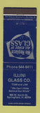 Matchbook Cover - Illini Glass Springfield IL