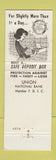 Matchbook Cover - Union National Bank Macomb IL