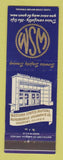 Matchbook Cover - Western States Mutual Insurance Freeport IL