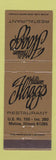 Matchbook Cover - William Flagg's Restaurant Moline IL
