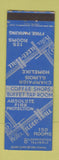 Matchbook Cover - Hotel Tilden Hall Bloomington IL