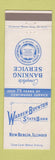 Matchbook Cover - Warren Boynton State Bank New Berlin IL