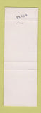 Matchbook Cover - Warren Boynton State Bank New Berlin IL
