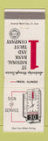 Matchbook Cover - 1st National Bank Pekin IL