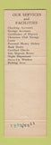 Matchbook Cover - Herrin Security Bank Herrin IL