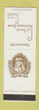 Matchbook Cover - LaSalle National Bank IL La Salle