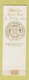 Matchbook Cover - LaSalle National Bank IL La Salle