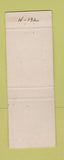 Matchbook Cover - Karcher Hotel Waukegan IL