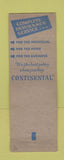 Matchbook Cover - Continental Insurance McGrew Galesburg IL