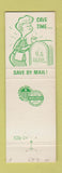 Matchbook Cover - Morton Savings and Loan Morton IL