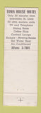 Matchbook Cover - Town House Motel Belleville IL