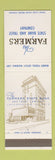 Matchbook Cover - Farmers State Bank and Trust Jacksonville IL