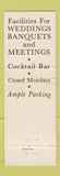 Matchbook Cover - Walnut Inn Palos Hills IL