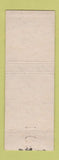 Matchbook Cover - The Walnut East Dubuque IL low phone #