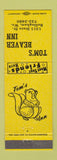 Matchbook Cover - Tom's Beaver Inn Bellingham WA YELLOW